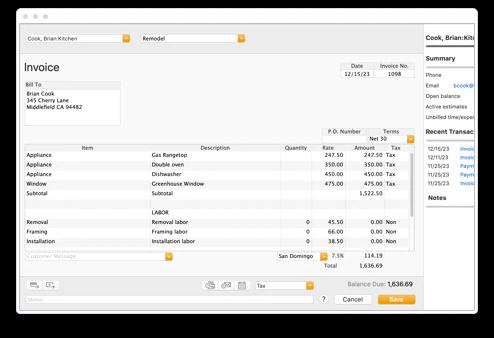 quickbook for mac review